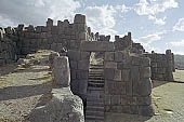 Cusco, the fortress of Sacsahuaman 